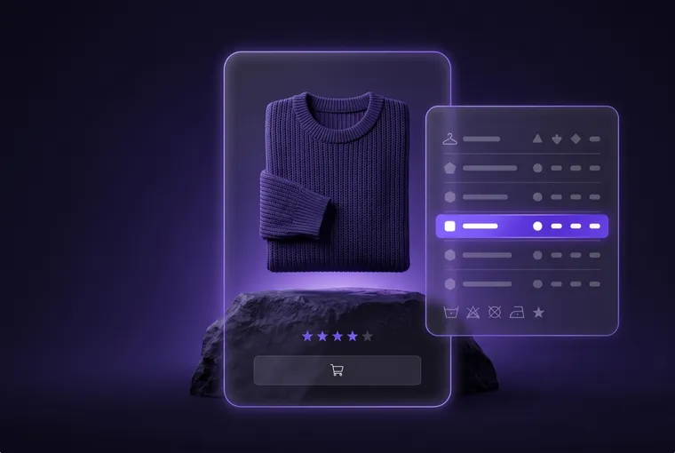 Conversion-Optimierung für Fashion & Apparel: Produkt und Beweis-Elemente auf dunkler Bühne